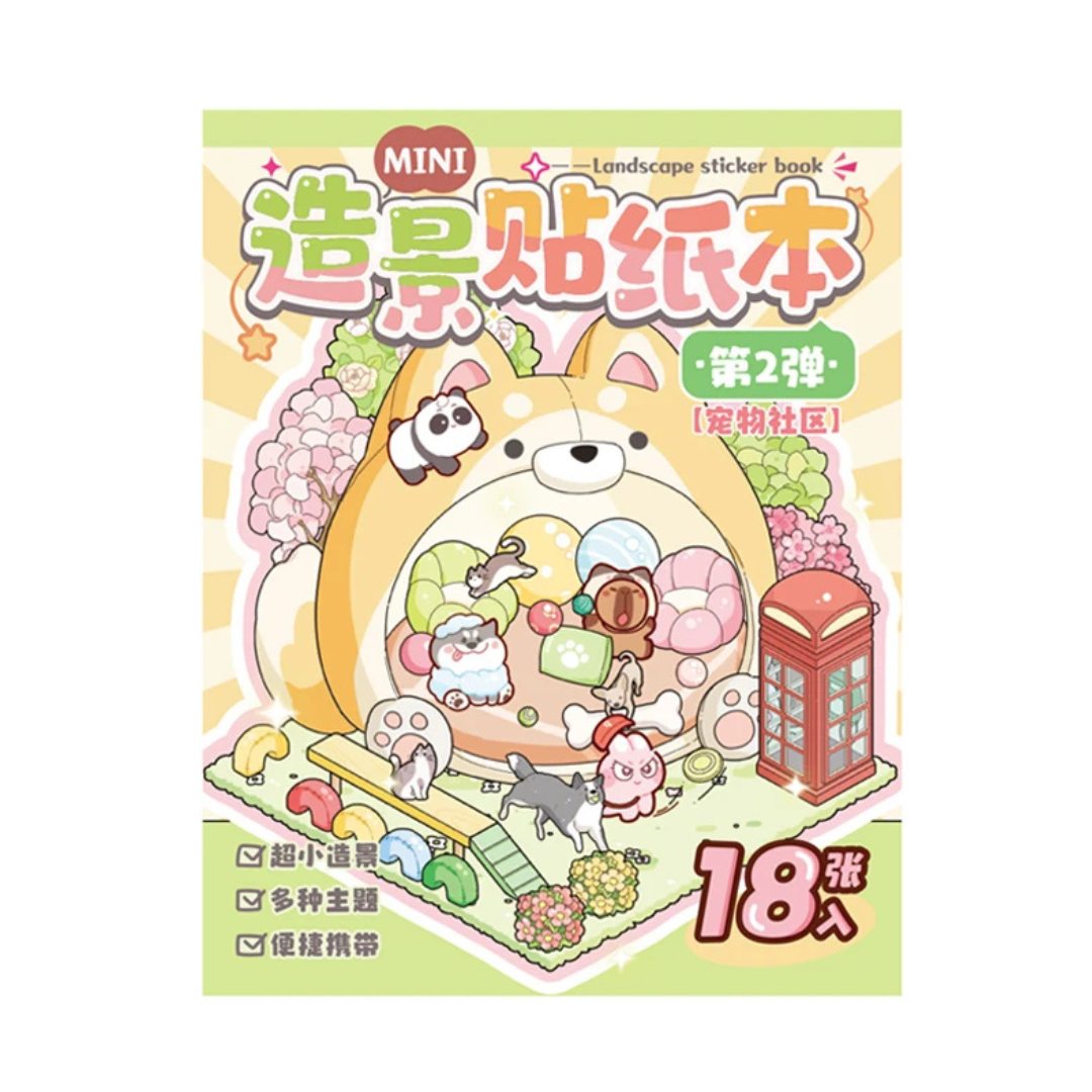 Mini Cuties Sticker Booklet (8 in 1)