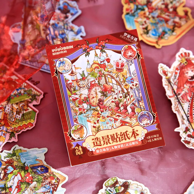 Fairytale Dress Up Mini Sticker Booklet (8 in 1)