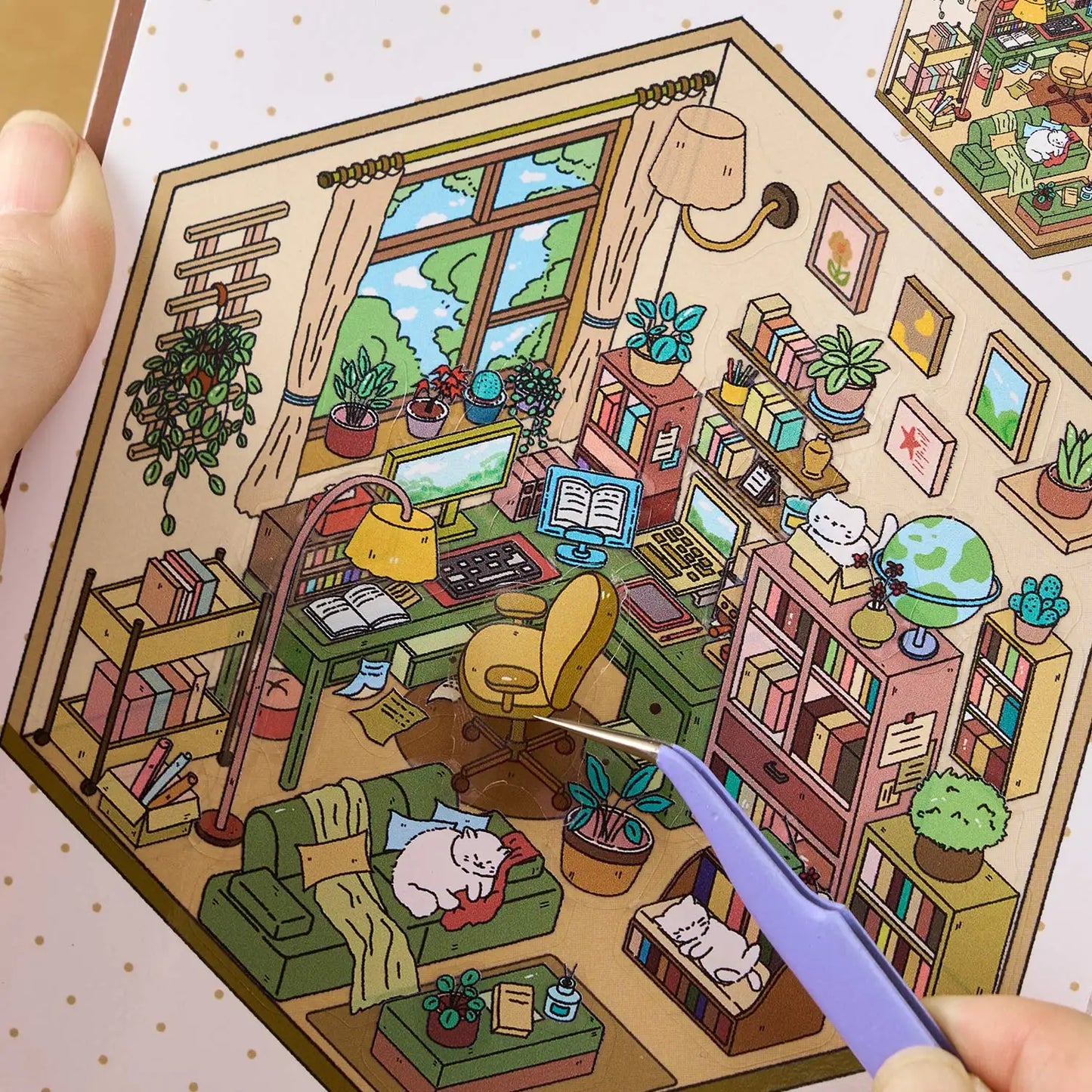 Brown Sticker Booklet (20 in 1)