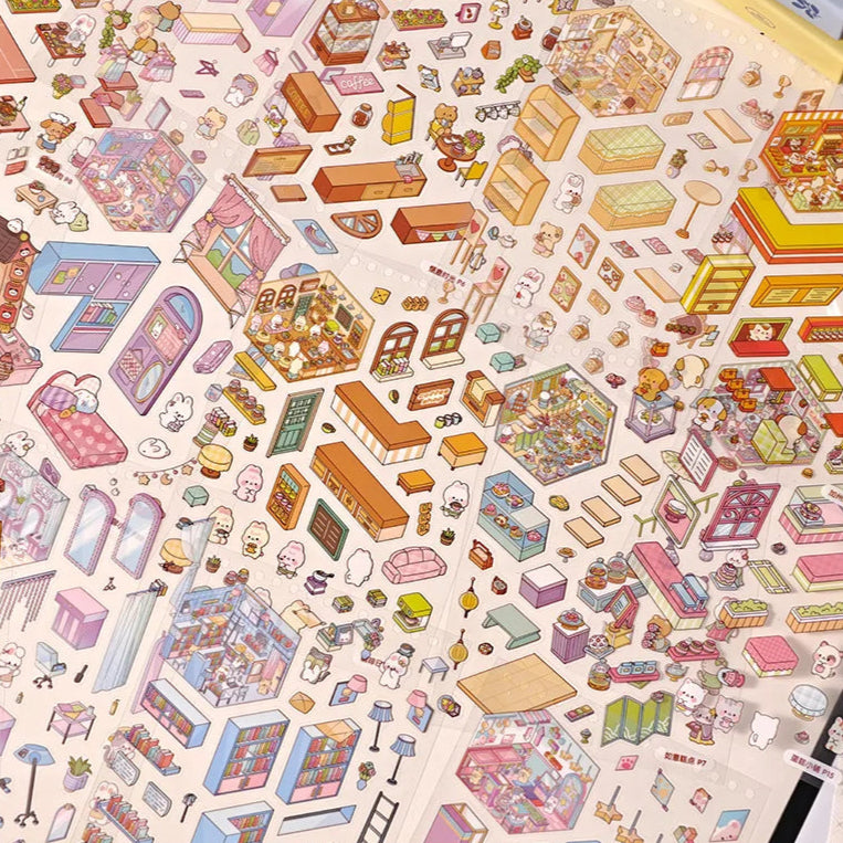 Purple Sticker Booklet (20 in 1)