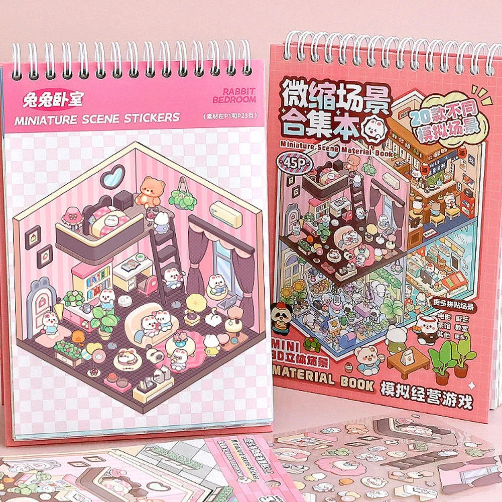 Pink Sticker Booklet (20 in 1)