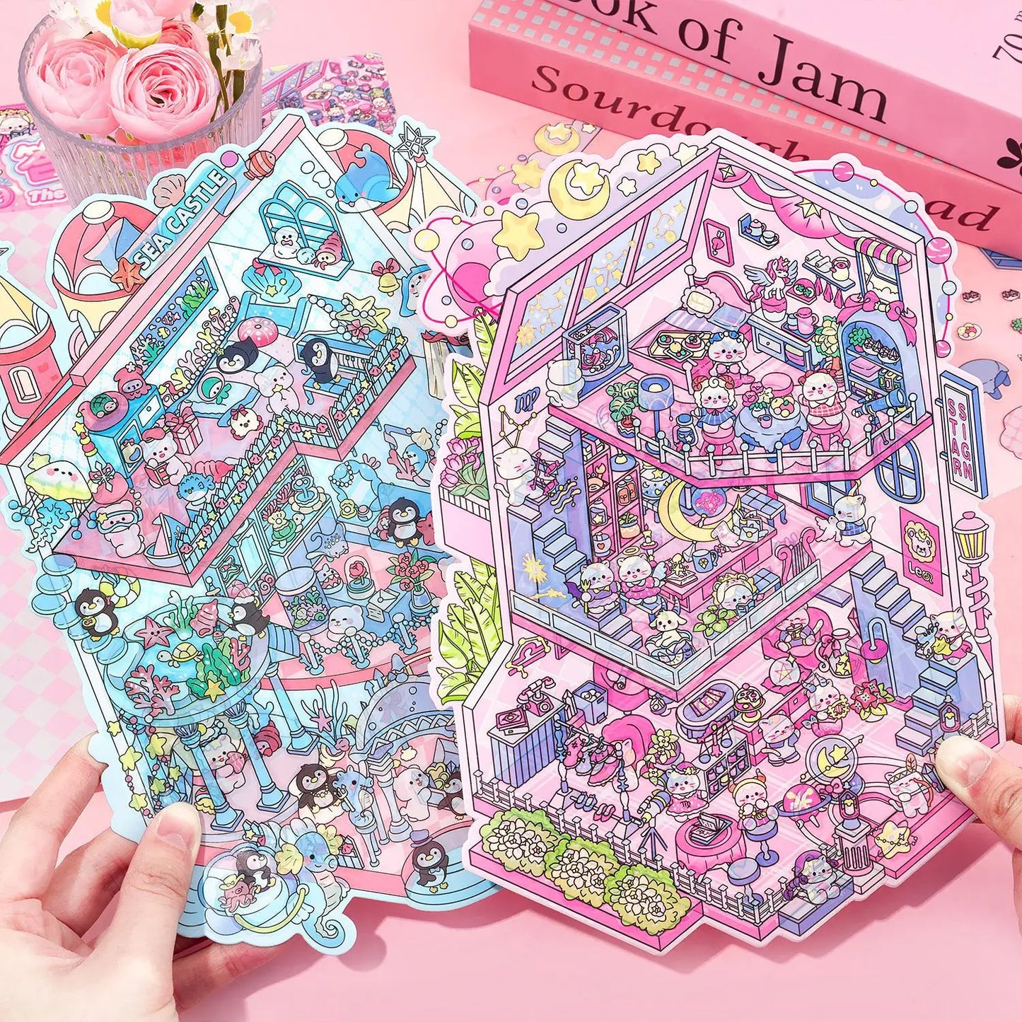 Charming Castles (4 pcs)