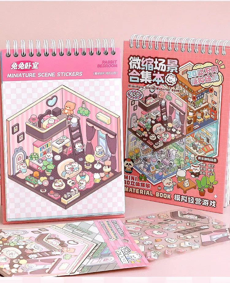 Pink Sticker Booklet (20 in 1)
