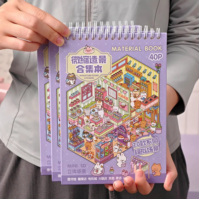 Purple Sticker Booklet (20 in 1)
