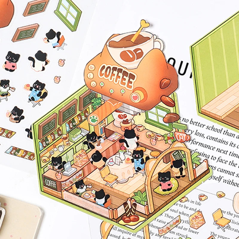 Cat Cafe Set (4 pcs)