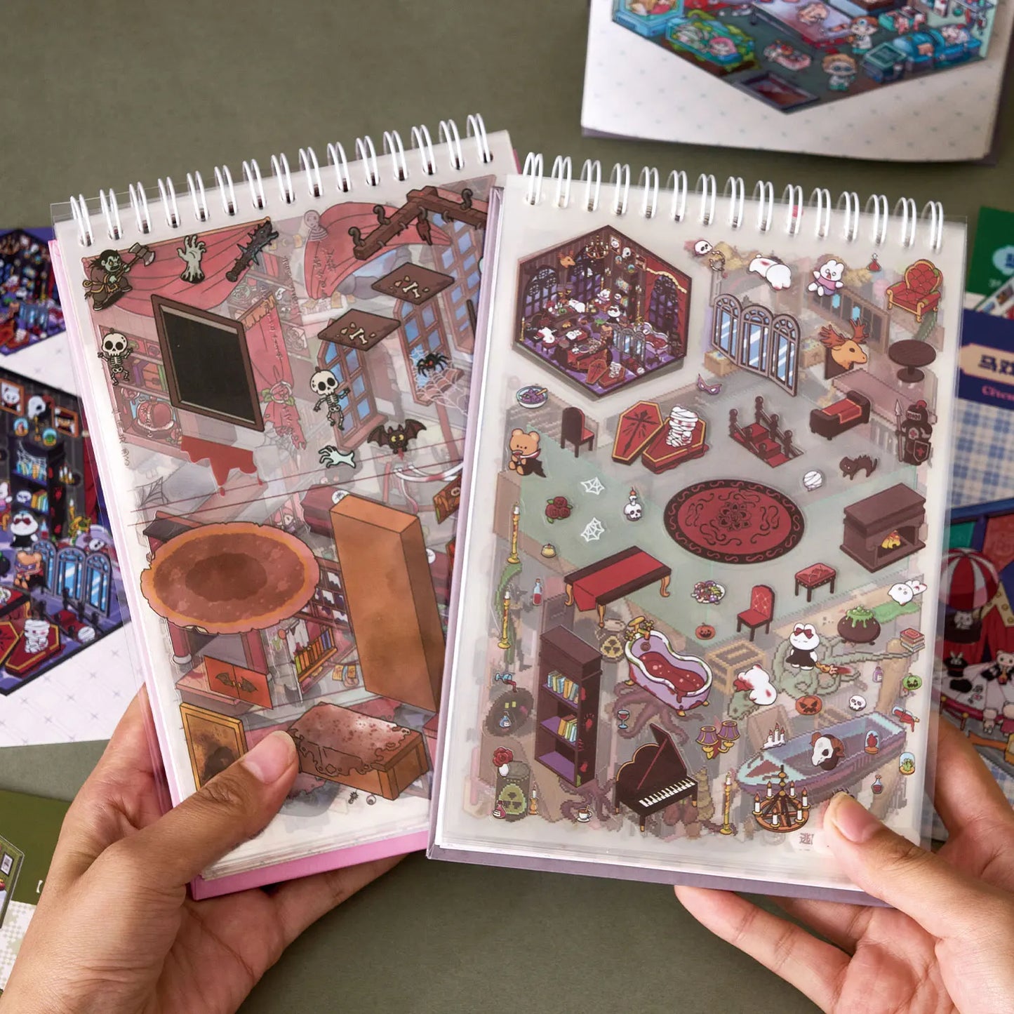 Dark Sticker Booklet (20 in 1)