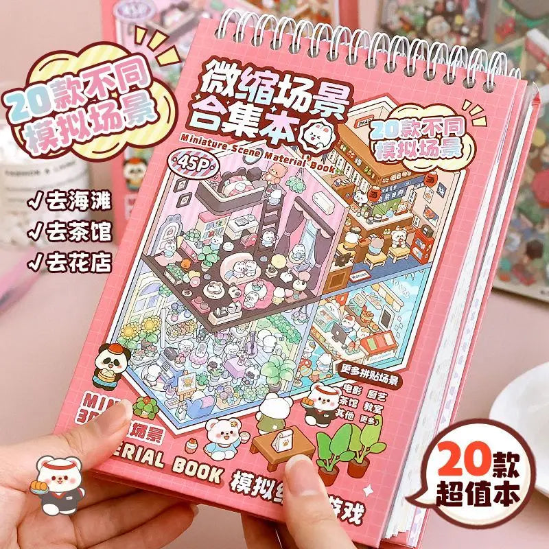 Pink Sticker Booklet (20 in 1)