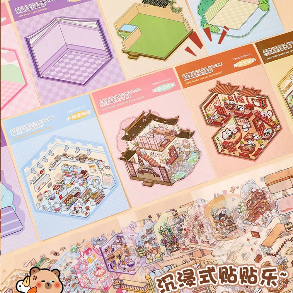 Brown Capybara Booklet (20 in 1)
