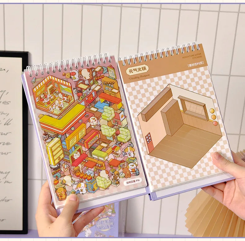 Purple Sticker Booklet (20 in 1)