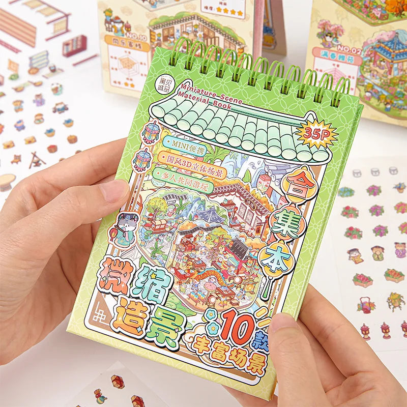 Dynasty Sticker Mini Booklet (10 in 1)