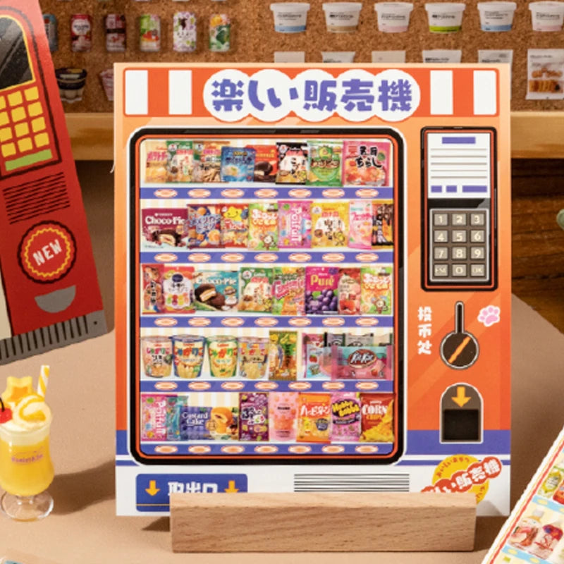 Vending Mini Sticker Booklet (8 in 1)
