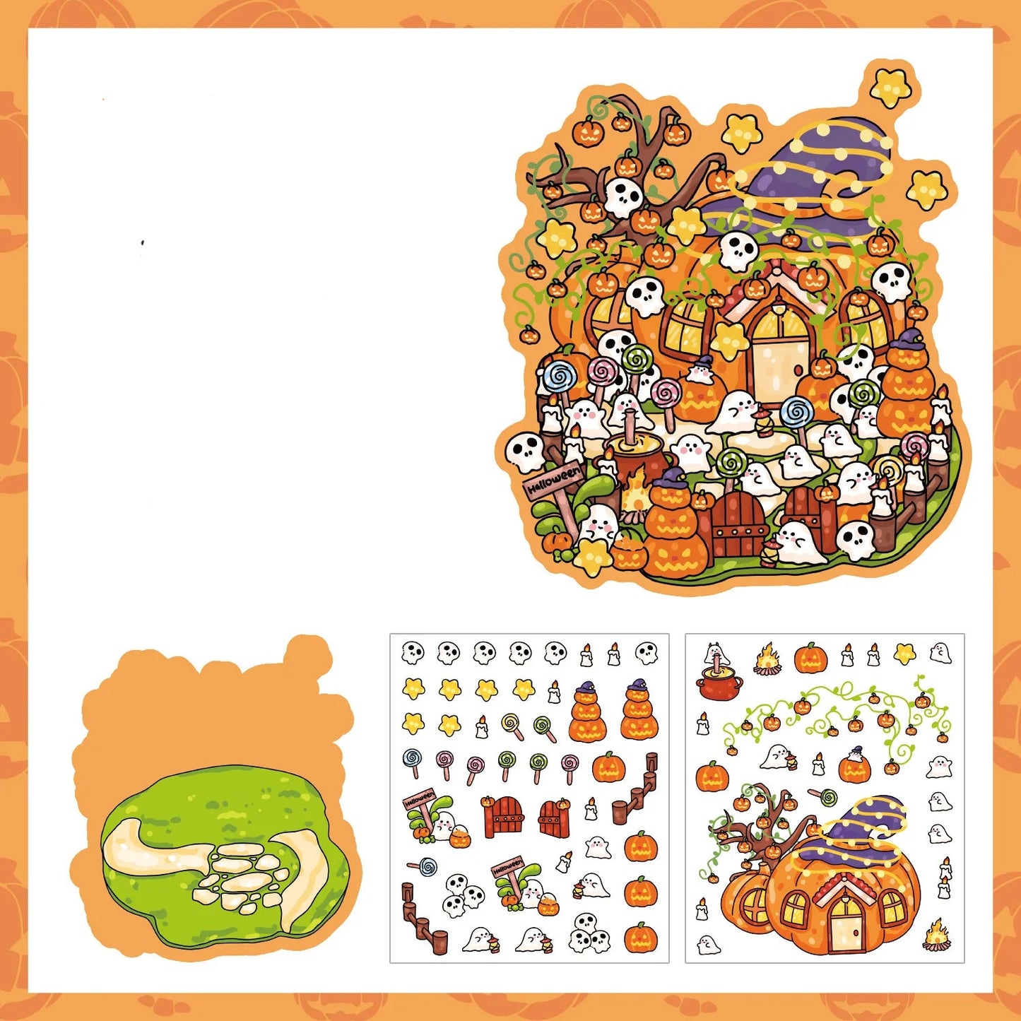 Pumpkin Ghost (1 pc)