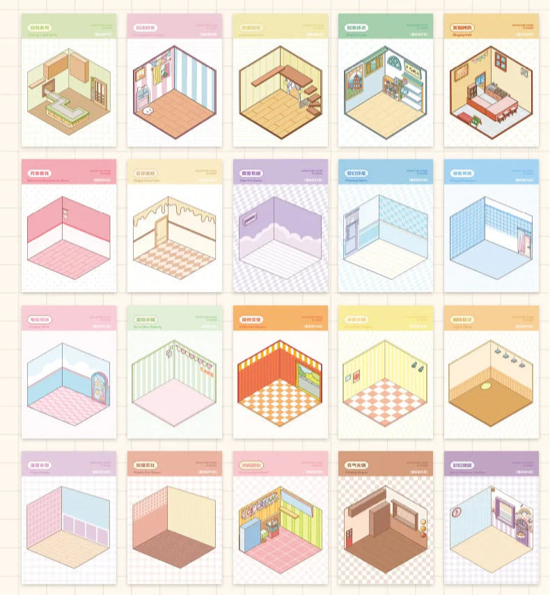 Purple Sticker Booklet (20 in 1)