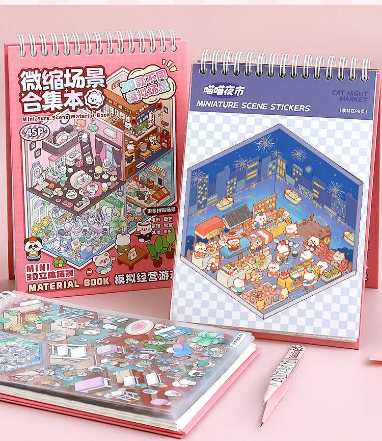 Pink Sticker Booklet (20 in 1)