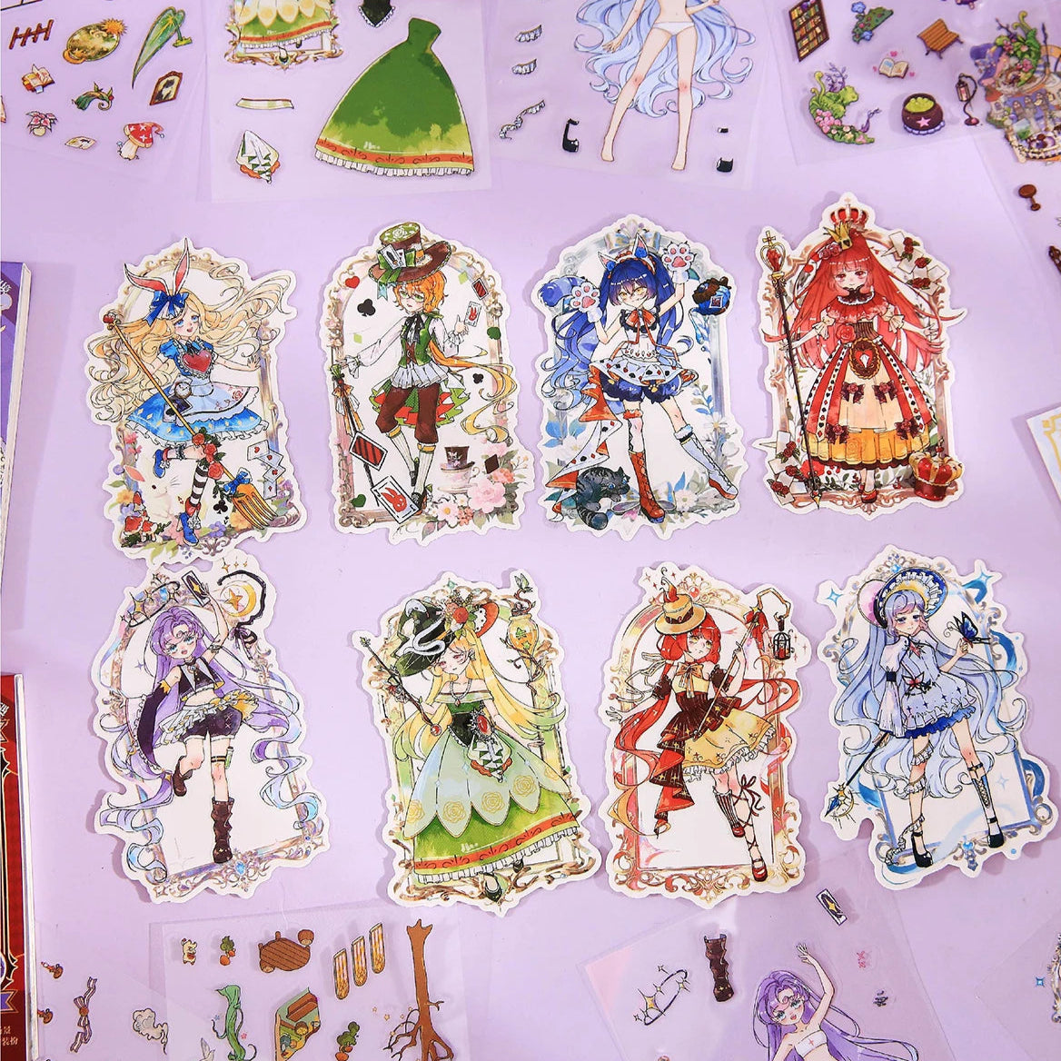 Fairytale Dress Up Mini Sticker Booklet (8 in 1)
