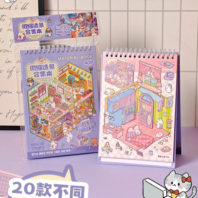 Purple Sticker Booklet (20 in 1)