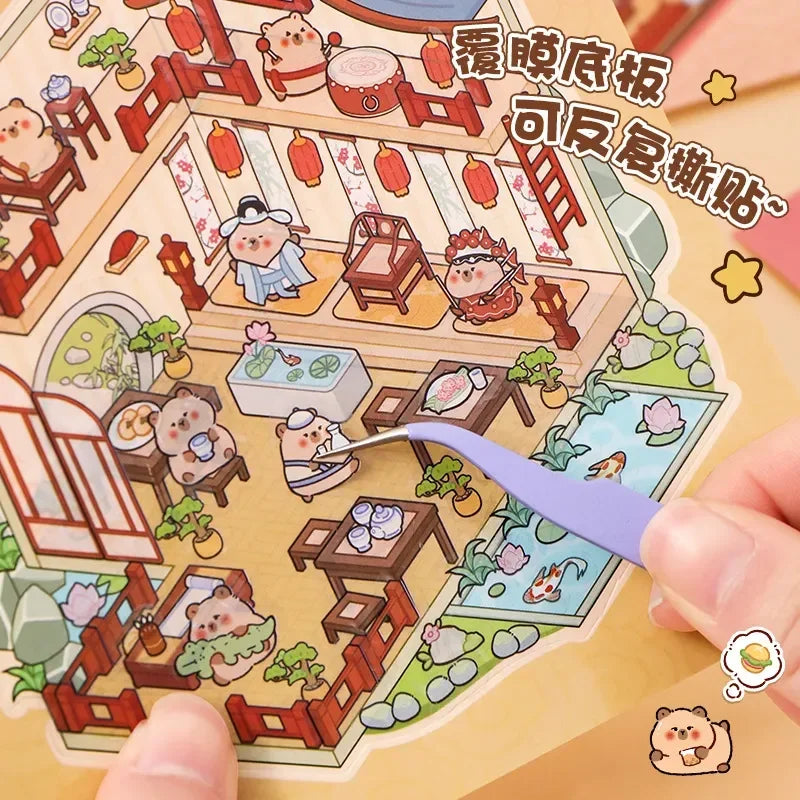 Brown Capybara Booklet (20 in 1)