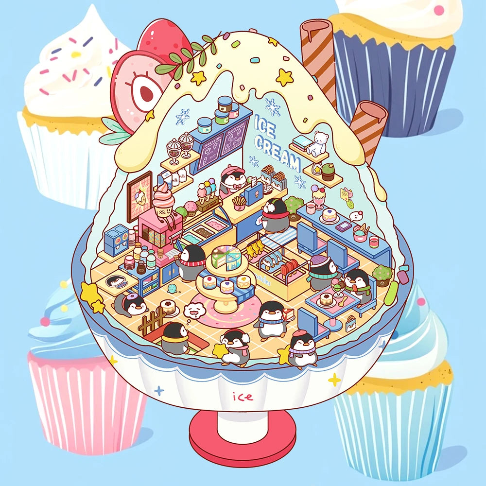 Penguin Shaved Ice (1 pc)