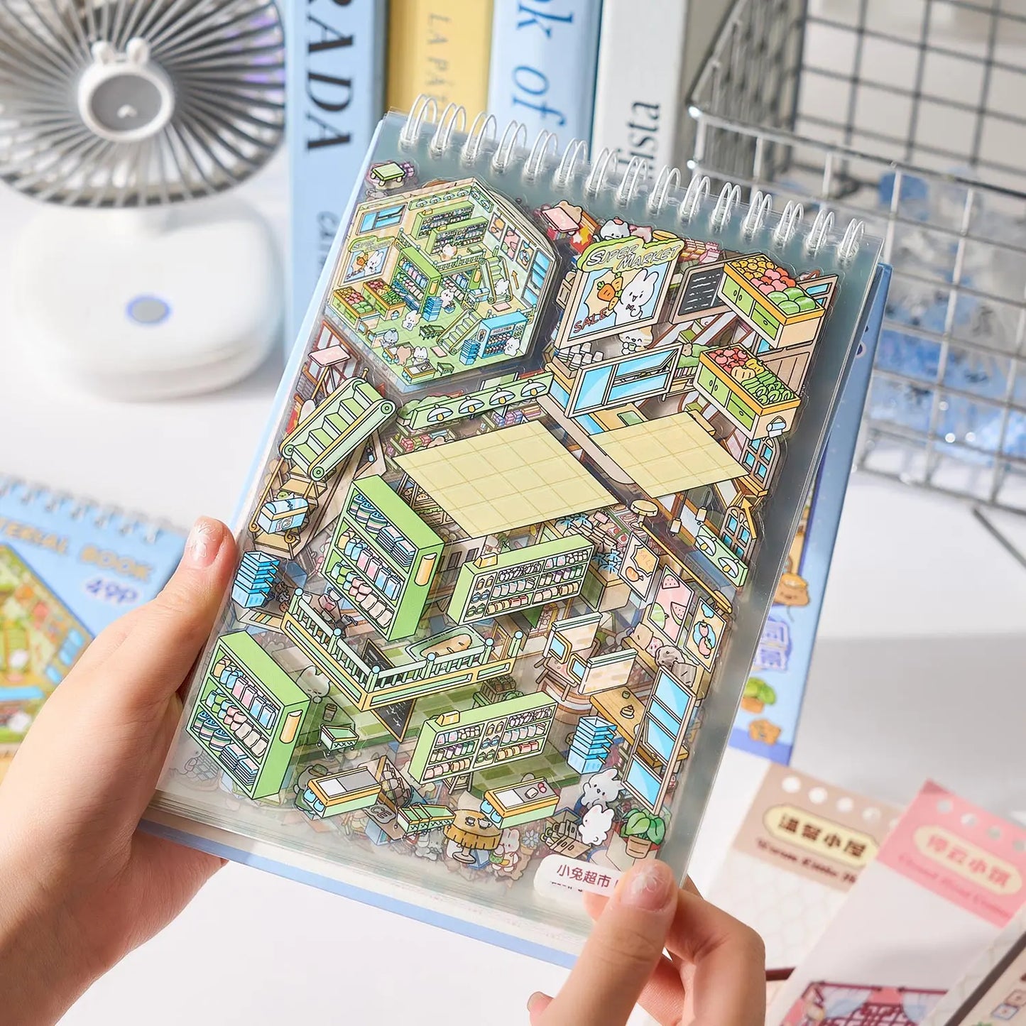 Blue Sticker Booklet (20 in 1)