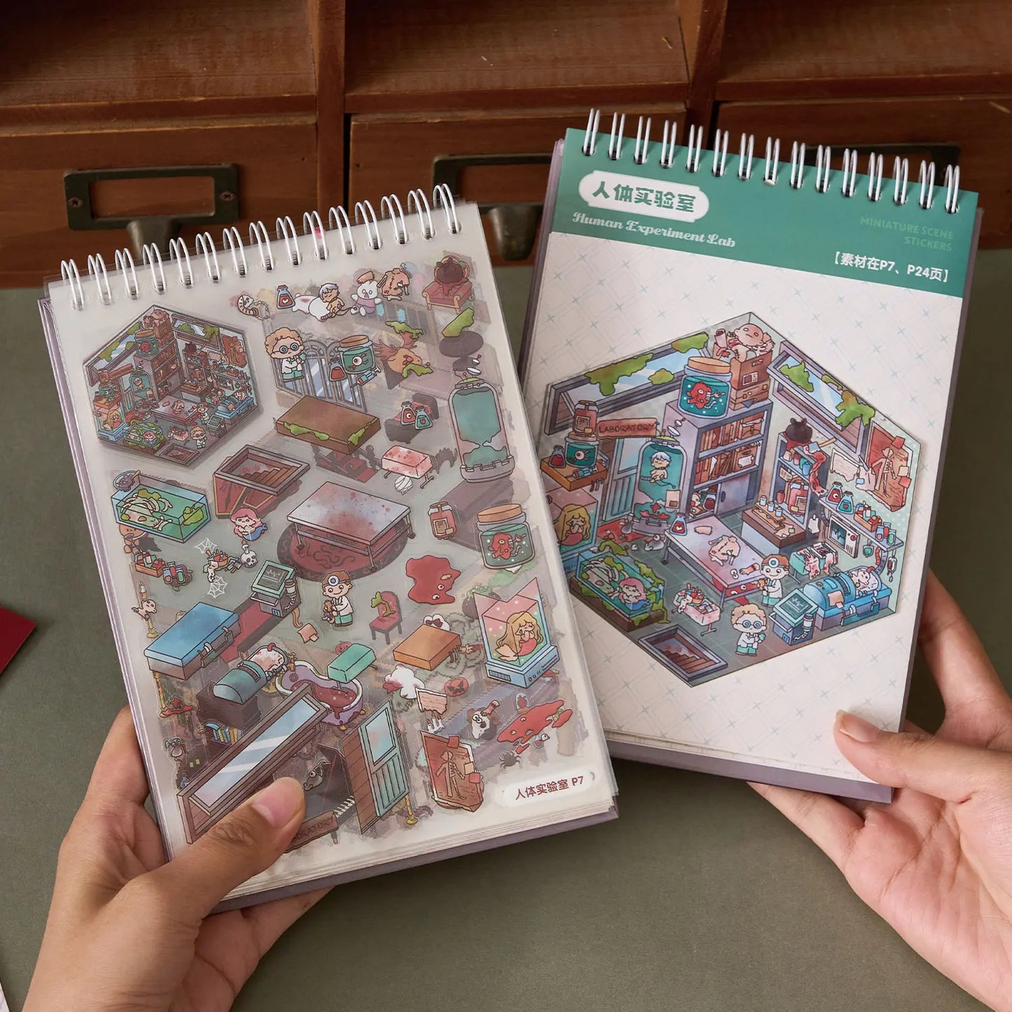 Dark Sticker Booklet (20 in 1)