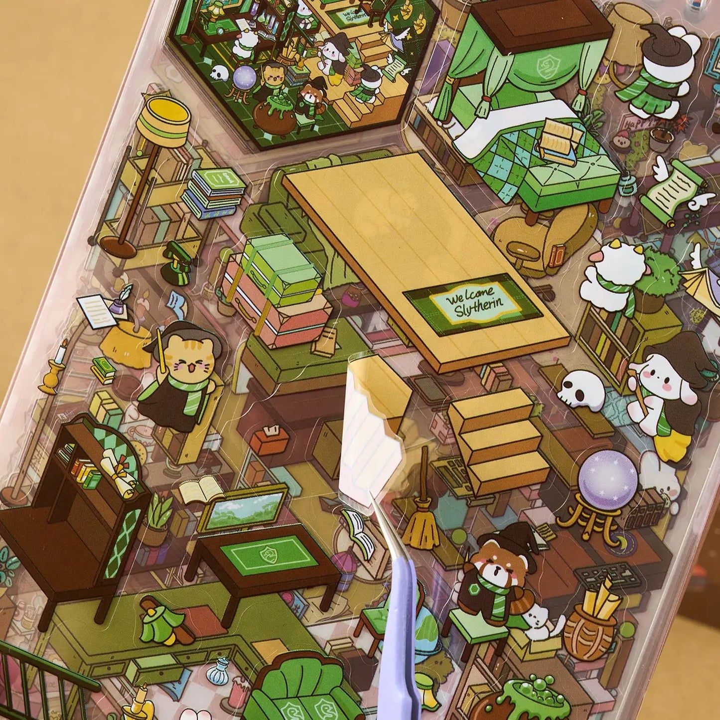 Brown Sticker Booklet (20 in 1)