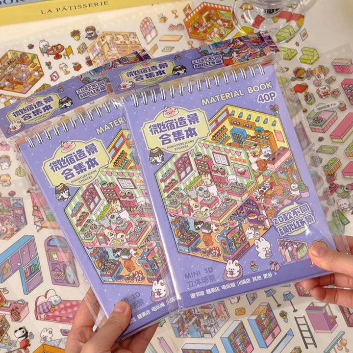 Purple Sticker Booklet (20 in 1)