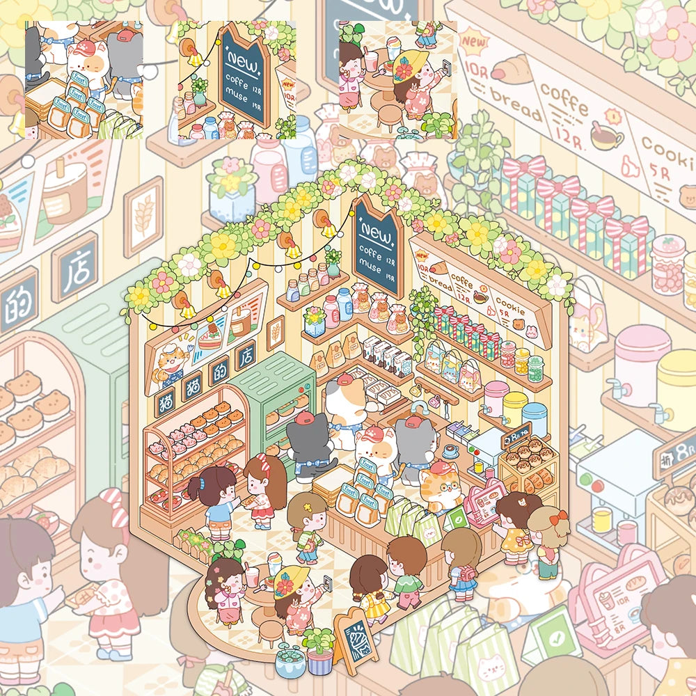 Cat Bread Cafe (1 pc)