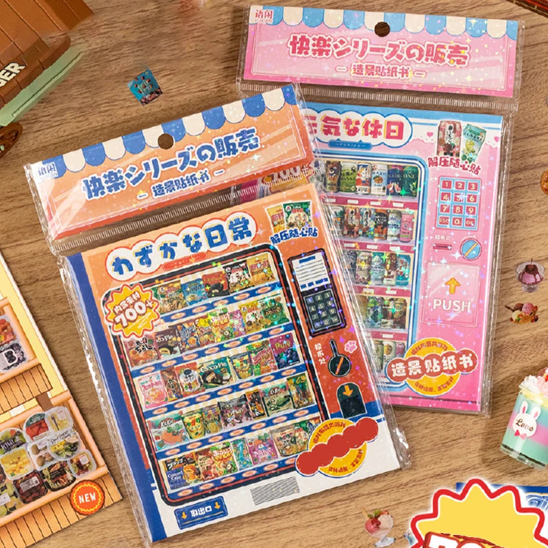 Vending Mini Sticker Booklet (8 in 1)