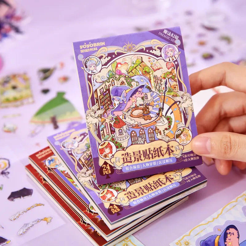 Fairytale Dress Up Mini Sticker Booklet (8 in 1)
