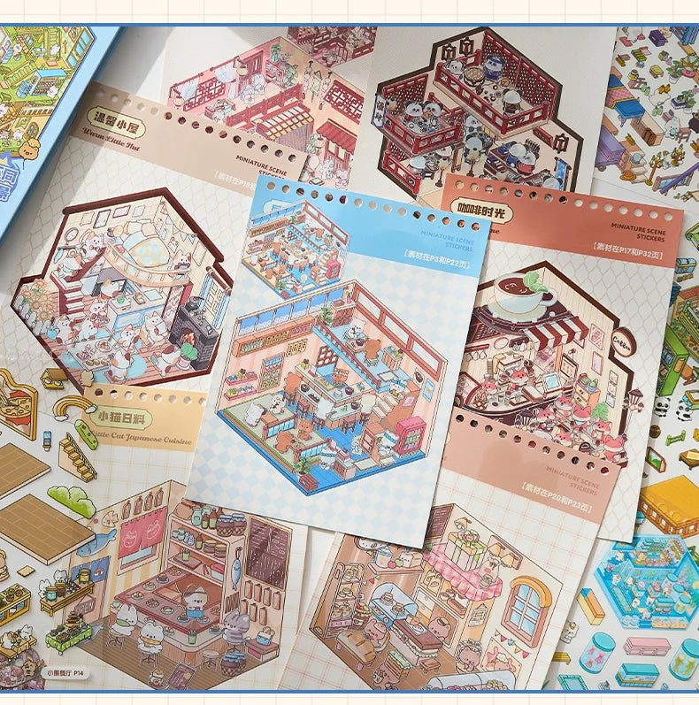 Blue Sticker Booklet (20 in 1)