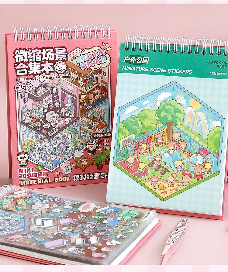 Pink Sticker Booklet (20 in 1)