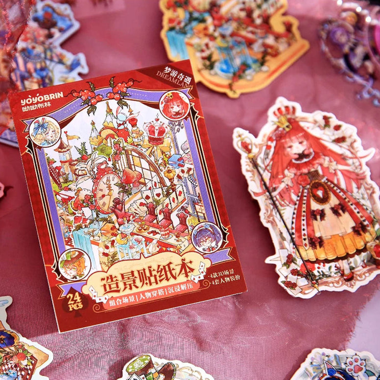 Fairytale Dress Up Mini Sticker Booklet (8 in 1)
