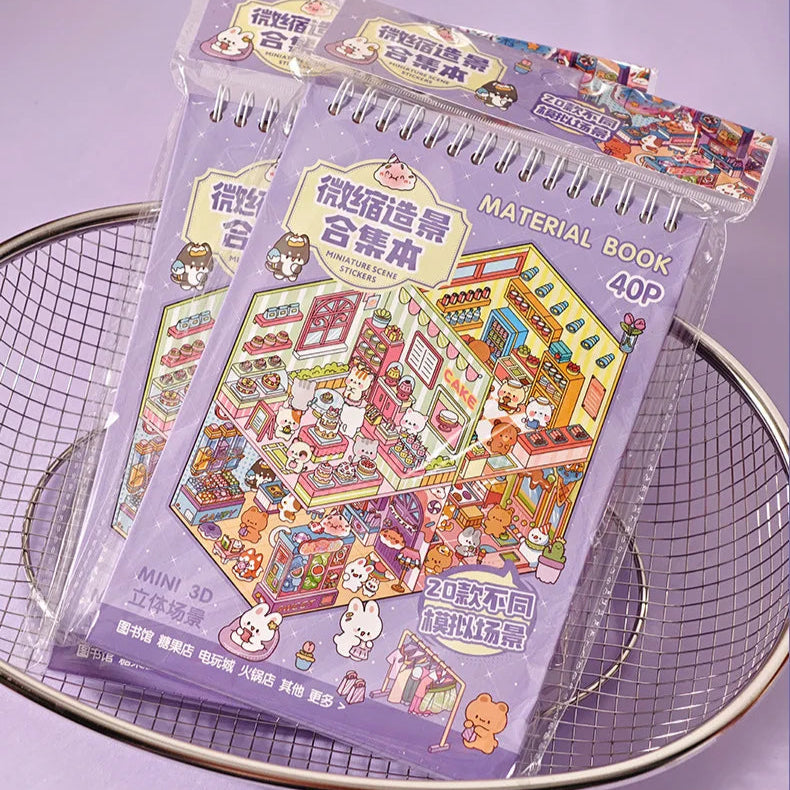Purple Sticker Booklet (20 in 1)