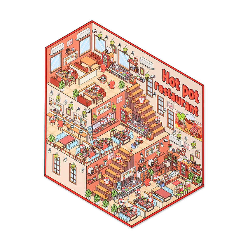 Mega Markets Set (4 pcs)