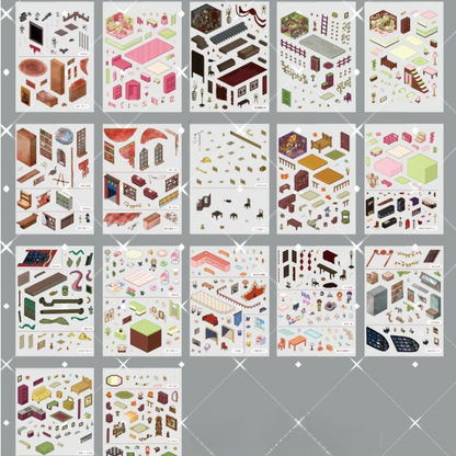 Dark Sticker Booklet (20 in 1)