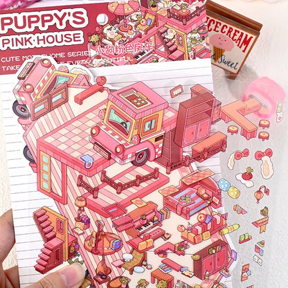 Bustling Bus Set (4 pcs)