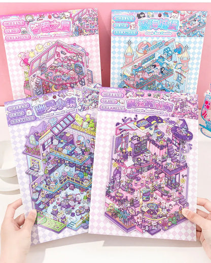 Charming Castles (4 pcs)