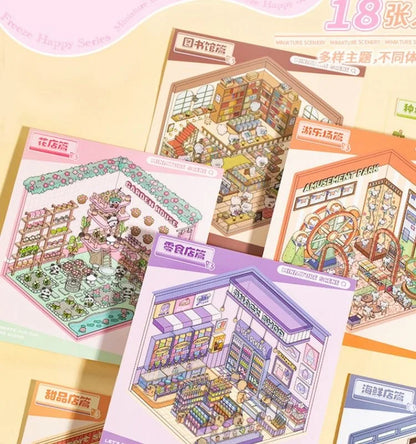 Mini Pocket Sticker Booklet (6 in 1)