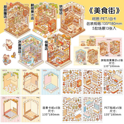 Stripe Shop Sticker Booklet (5 in 1)