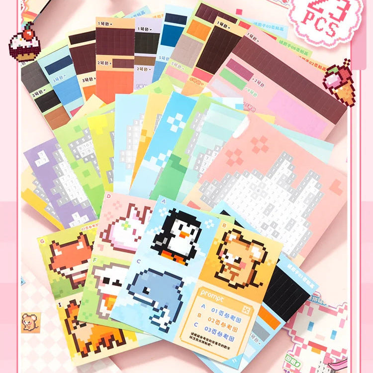 Pixel Pals Sticker Mini Booklet (10 in 1)