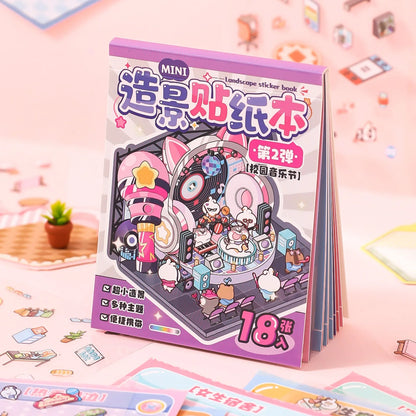 Mini Cuties Sticker Booklet (8 in 1)