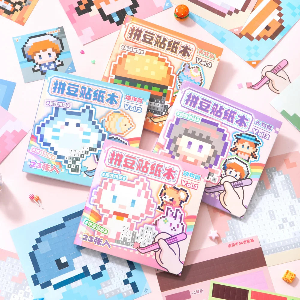 Pixel Pals Sticker Mini Booklet (10 in 1)
