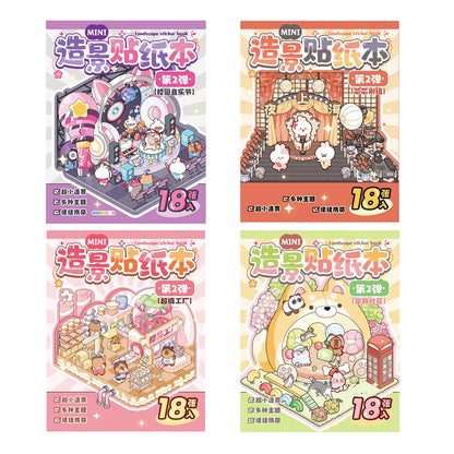 Mini Cuties Sticker Booklet (8 in 1)