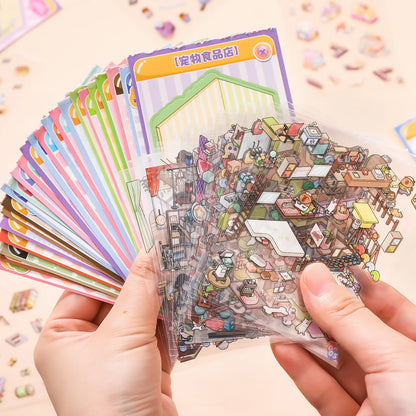 Mini Cuties Sticker Booklet (8 in 1)