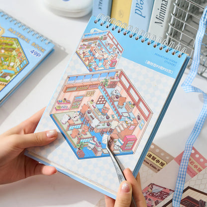 Blue Sticker Booklet (20 in 1)