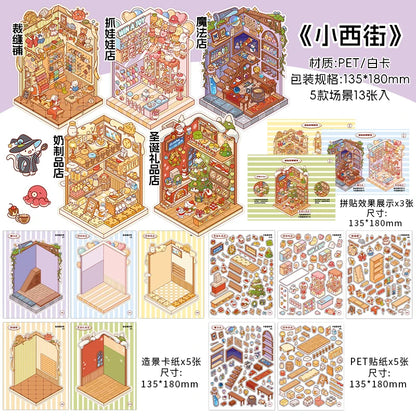Stripe Shop Sticker Booklet (5 in 1)