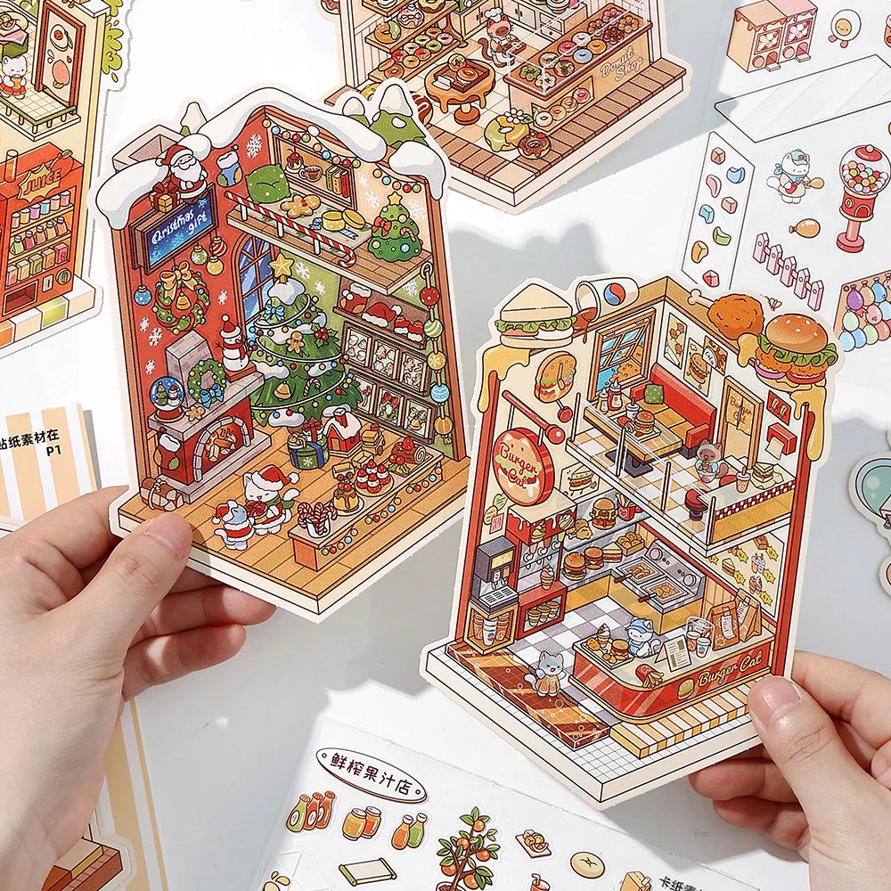 Stripe Shop Sticker Booklet (5 in 1)