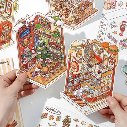 Stripe Shop Sticker Booklet (5 in 1)