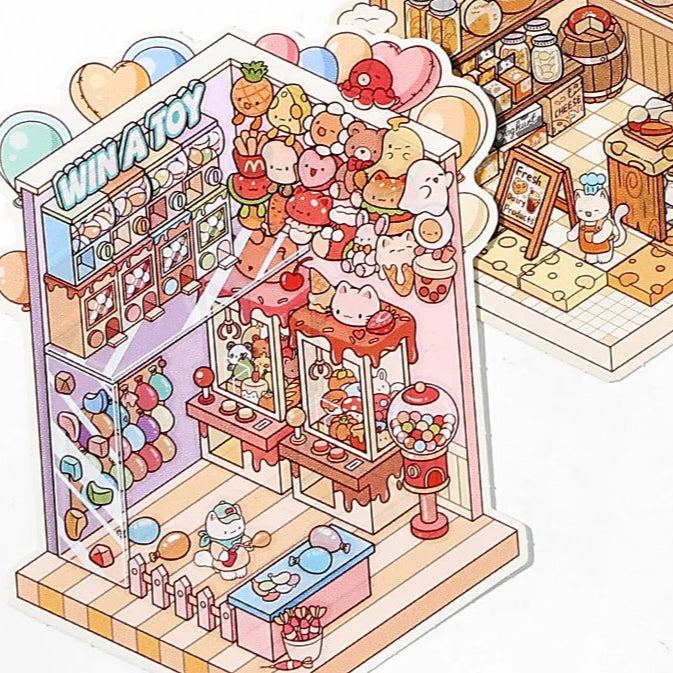 Stripe Shop Sticker Booklet (5 in 1)