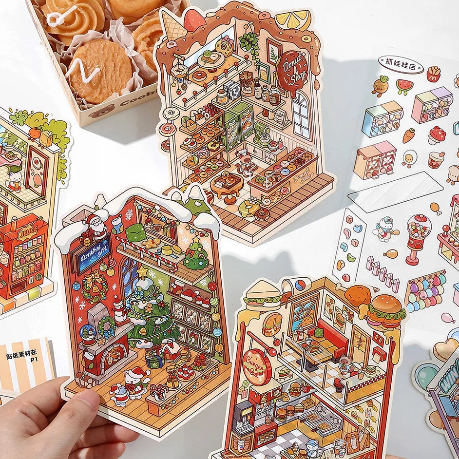 Stripe Shop Sticker Booklet (5 in 1)